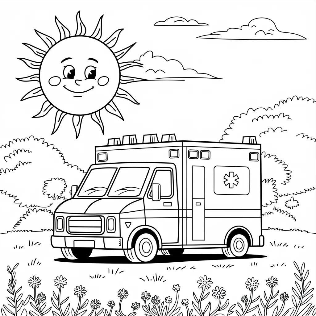 Ambulance_with_Happy_Sun