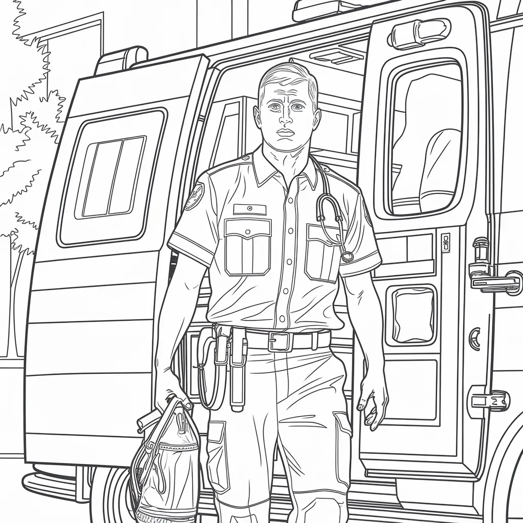 Ambulance_with_an_EMT