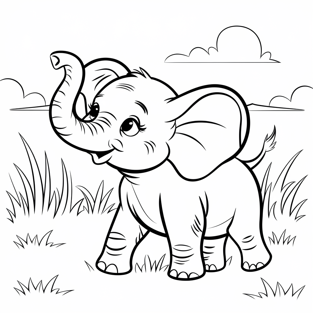 Baby_Elephant_in_the_Grass