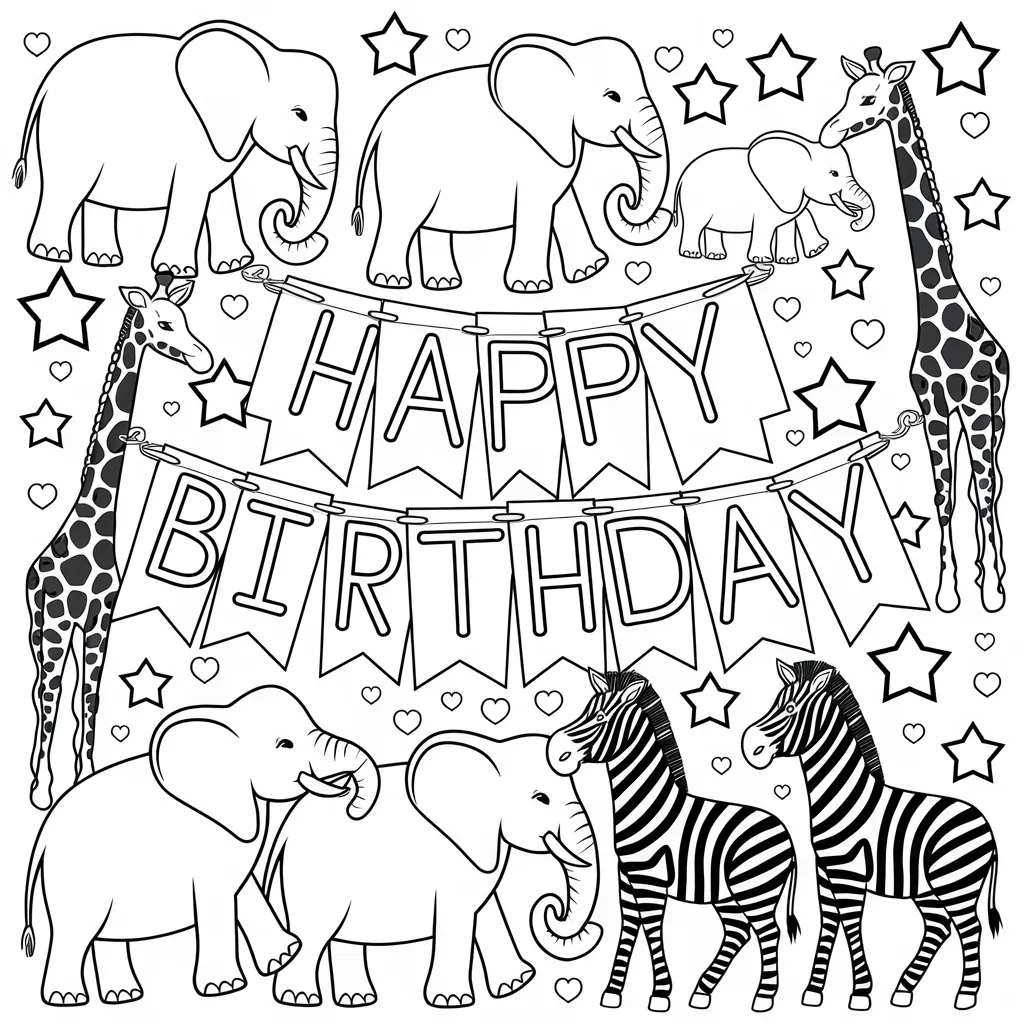 Birthday_Banner_with_Animals