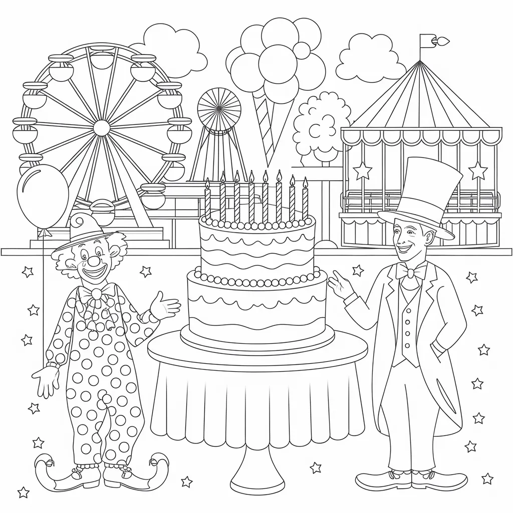 Circus_Theme_Birthday_Scene