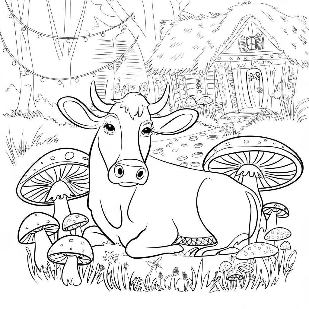 Cow_in_a_Fairy_Garden