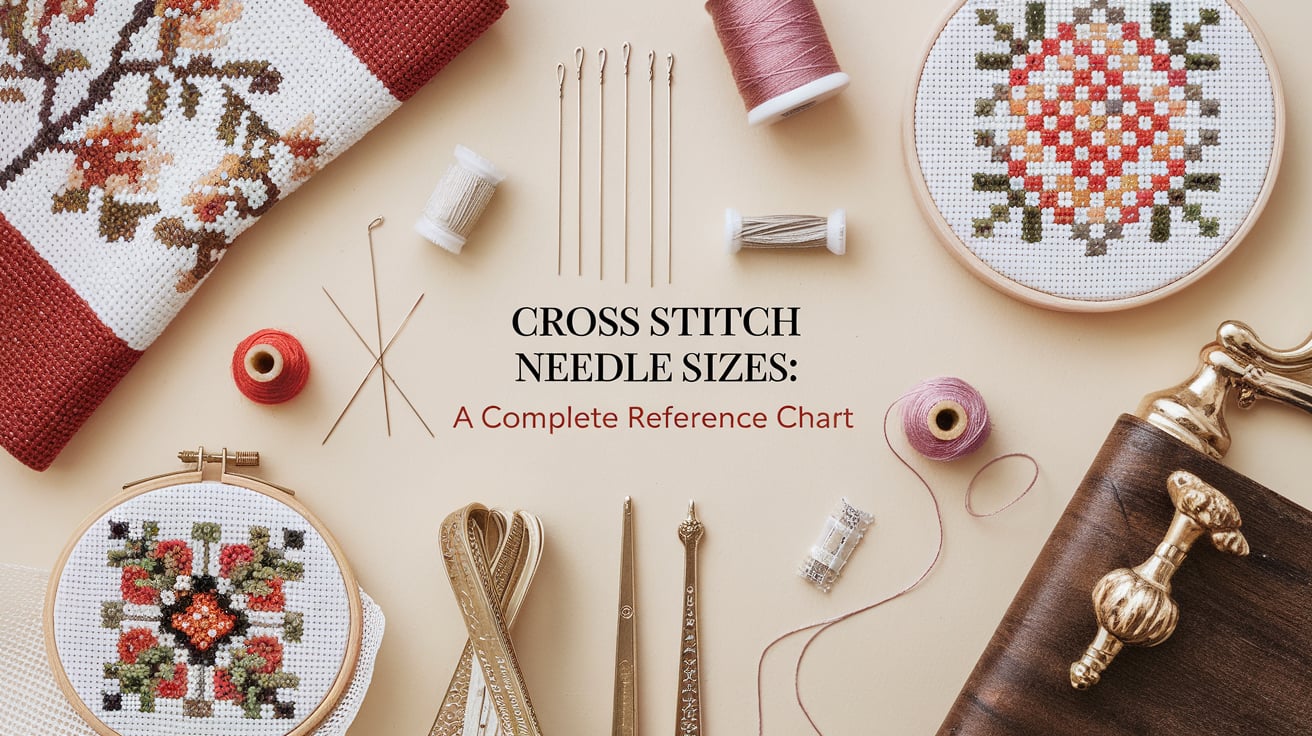 Cross Stitch Needle Sizes