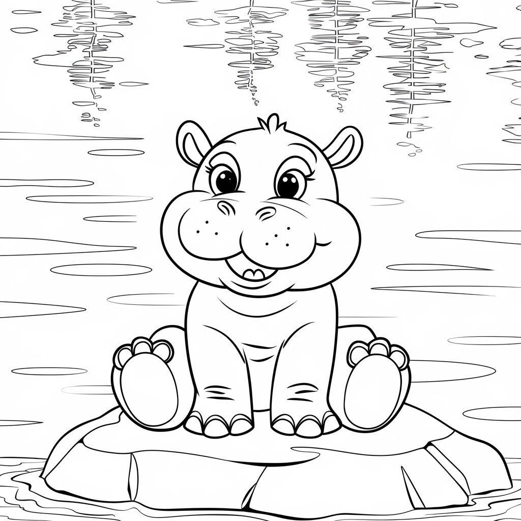 Cute_Baby_Hippo_Coloring_Page