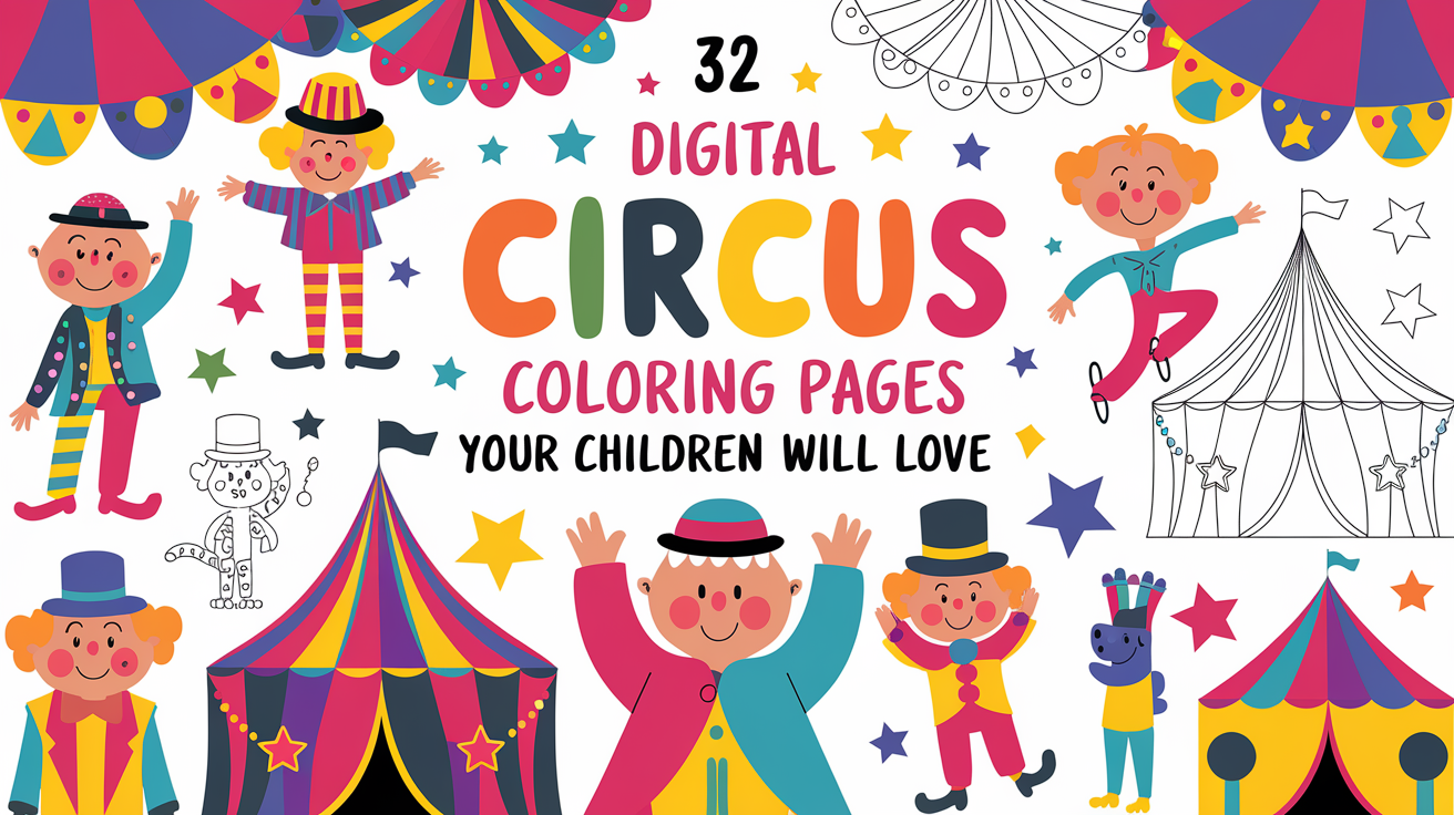 Digital Circus Coloring Pages Your Children will Love