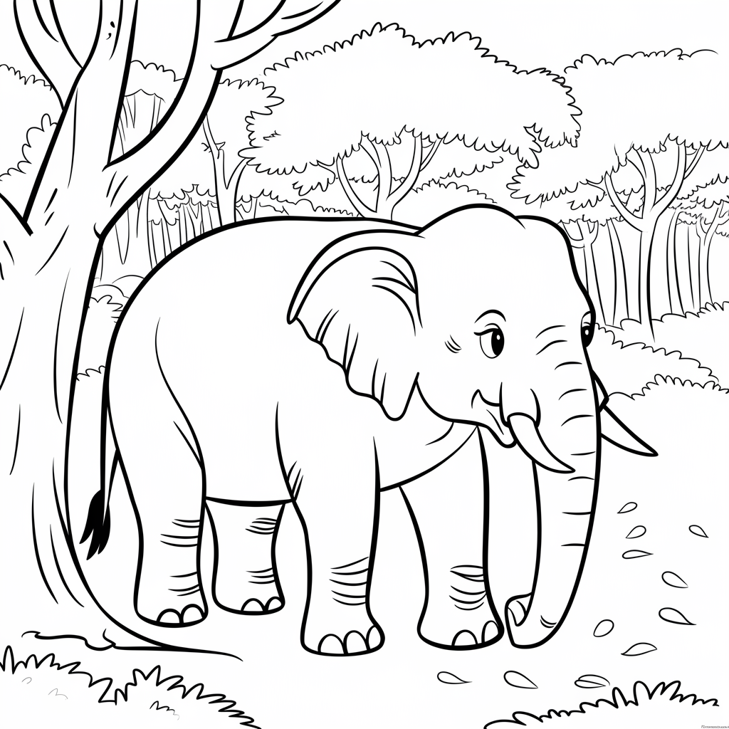 Elephant_in_a_Forest