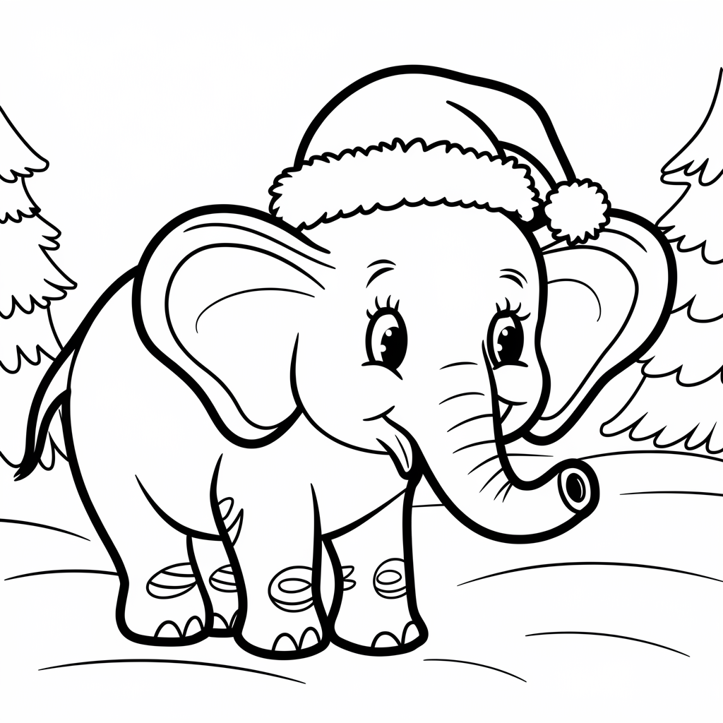 Elephant_with_a_Santa_Hat