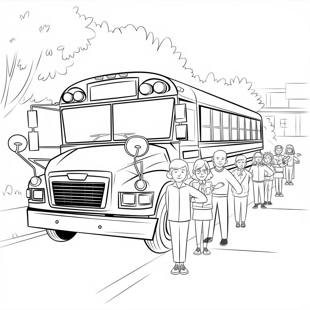 Fire_Drill_School_Bus_Scene