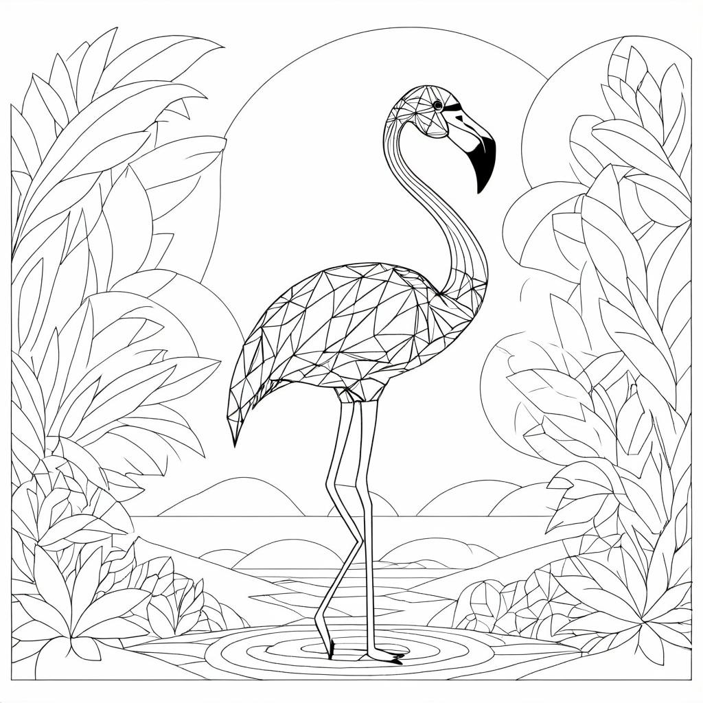 Geometric_Flamingo