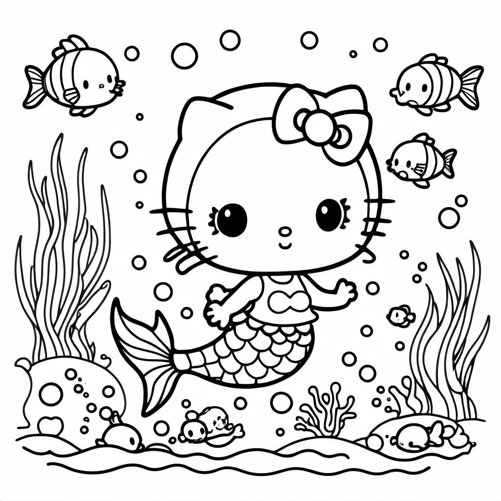 Hello_Kitty_Mermaid_Underwater_Fun