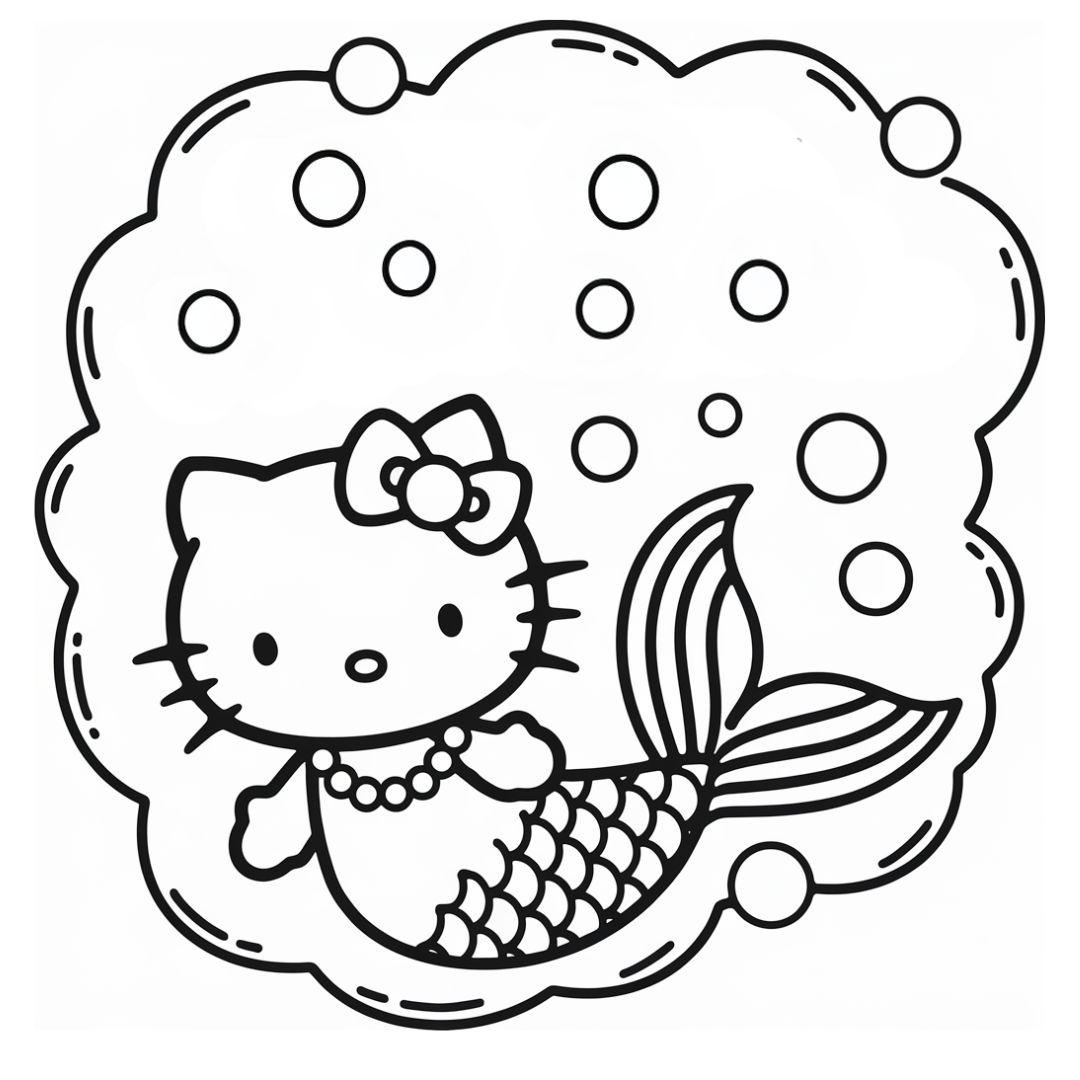 Hello_Kitty_Mermaid_with_Pearl_Necklace