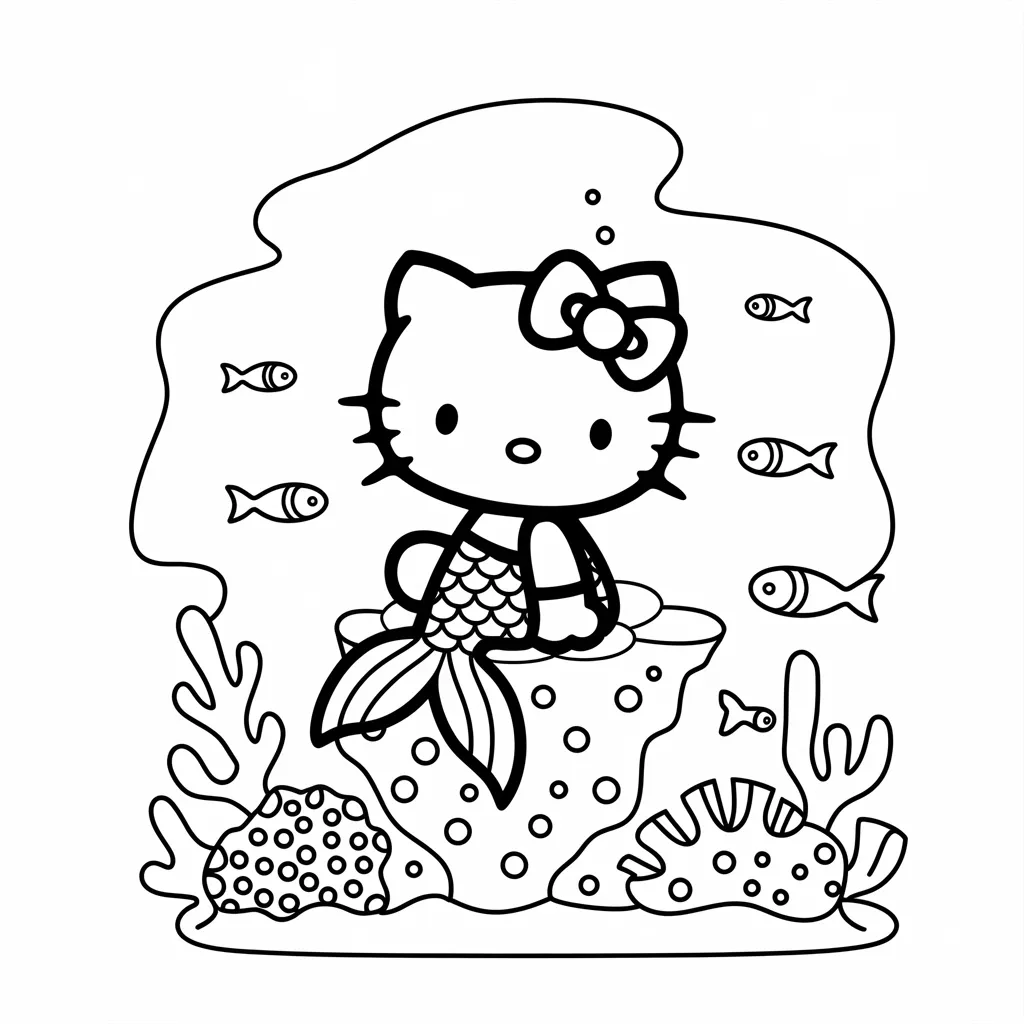 Hello_Kitty_on_Coral_Reef