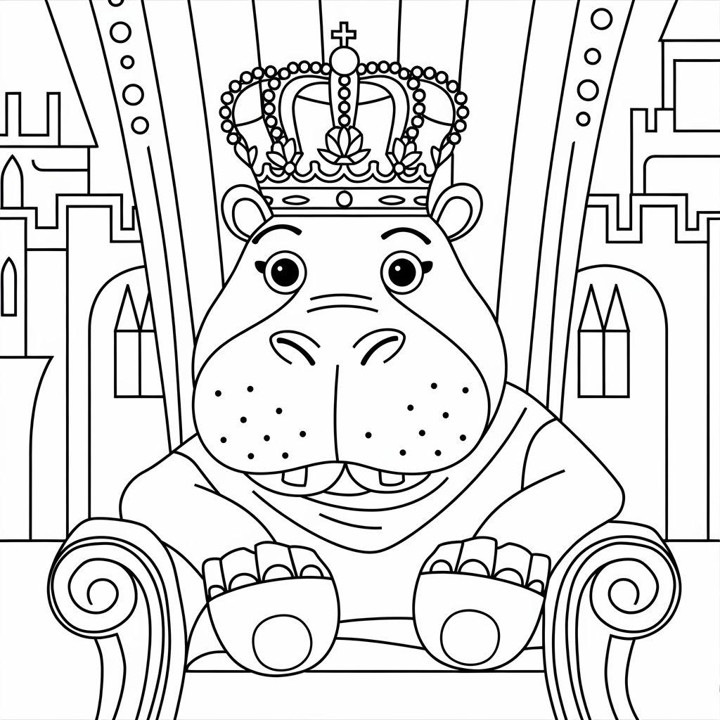 Hippo_with_a_Crown