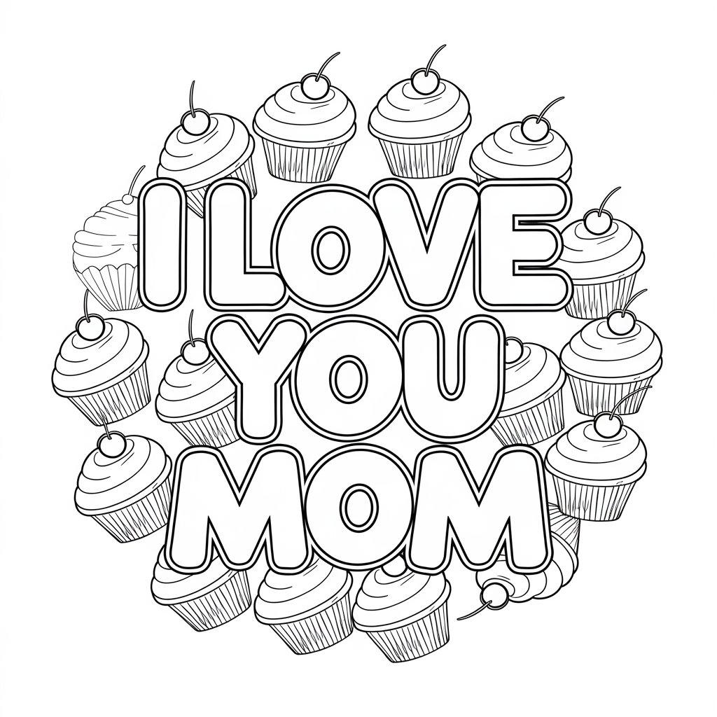 I_Love_You_Mom_Surrounded_by_Sweet_Cupcakes