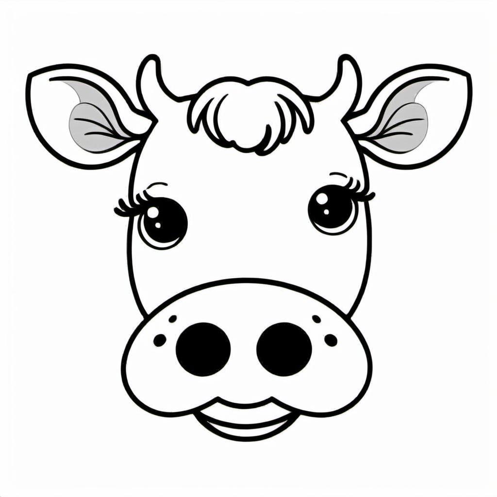 Kawaii_Cow_with_Blush_Cheeks