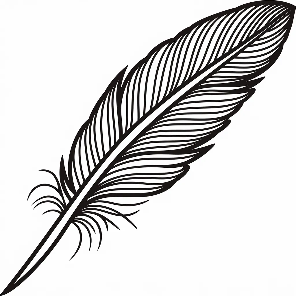 Minimalist_Feather_with_Thin_Lines