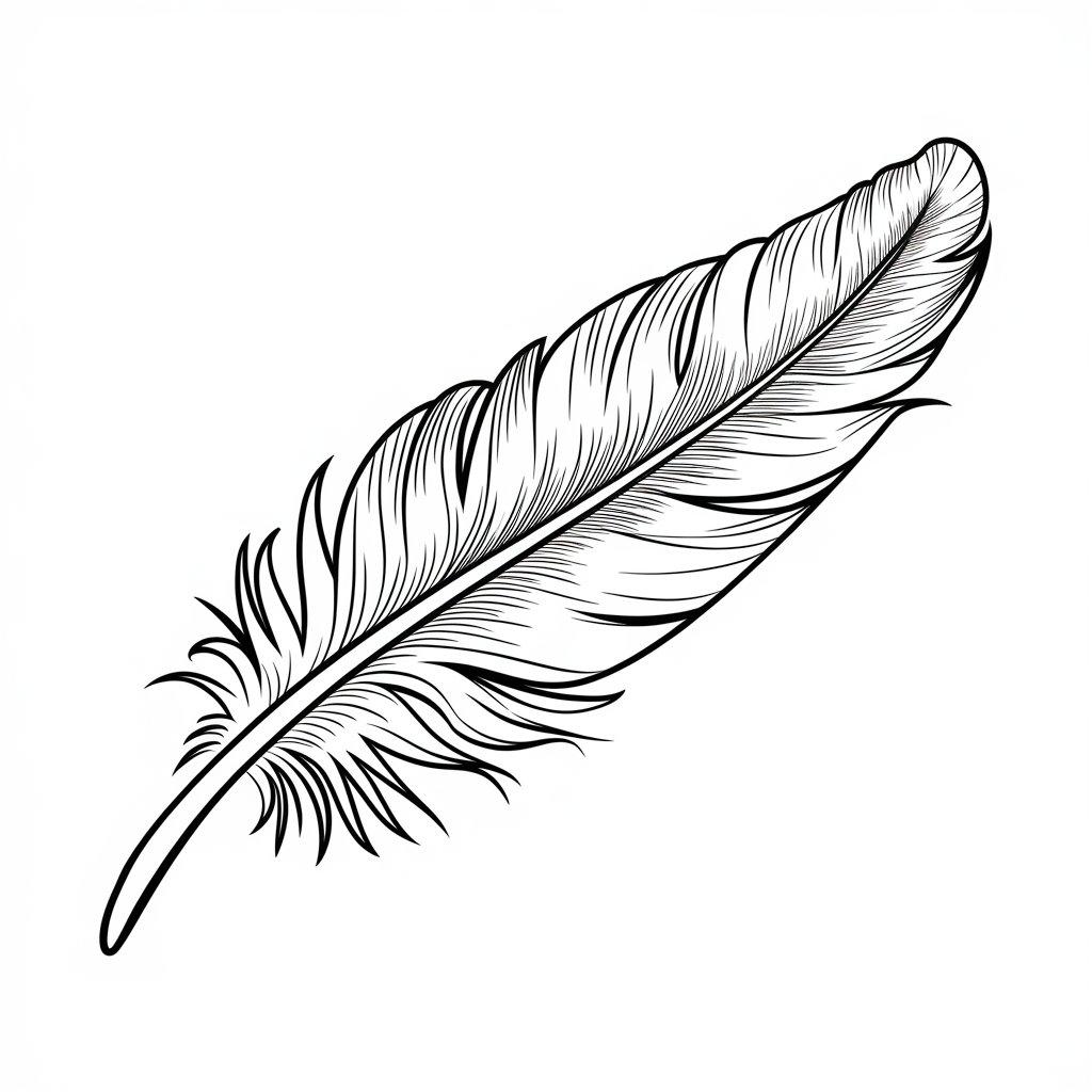 Outlined_Feather_with_Small_Detailing