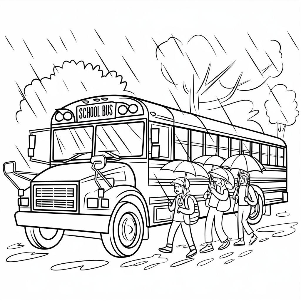 School_Bus_in_the_Rain