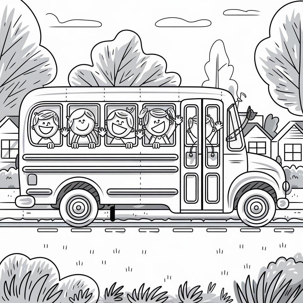 School_Bus_with_Happy_Kids