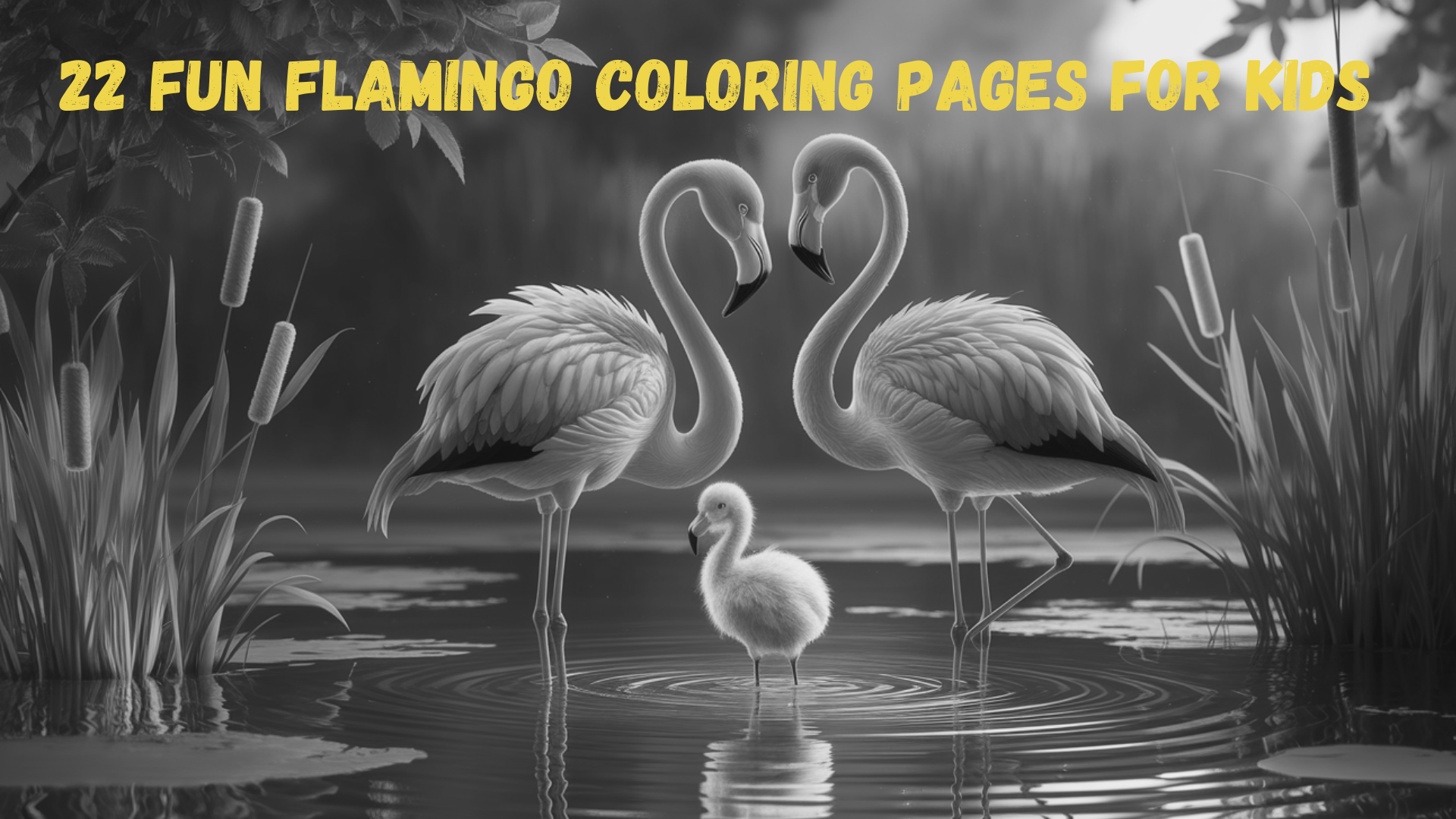 flamingo coloring pages